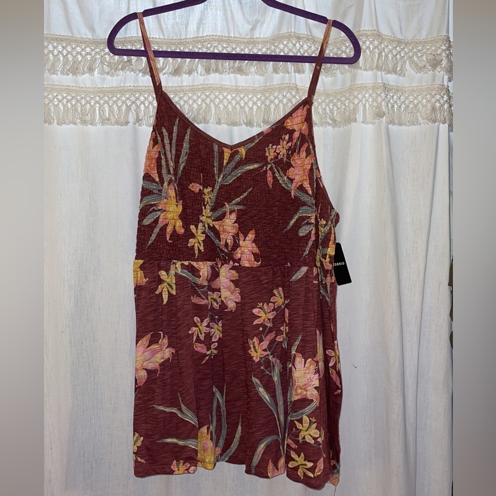 Torrid Floral Tank